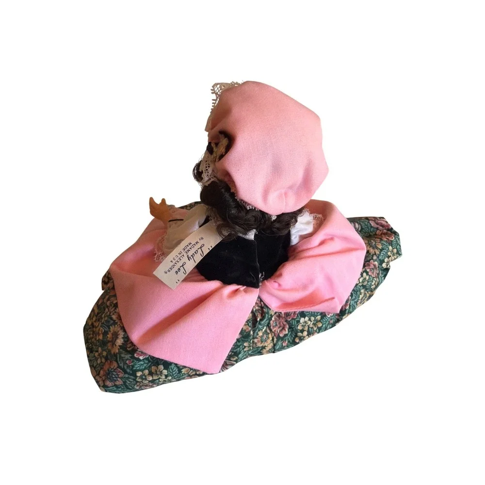 Madame Alexander‎ Doll Pink Lady Lee 442 Vintage Folk Costume Original Box Brown